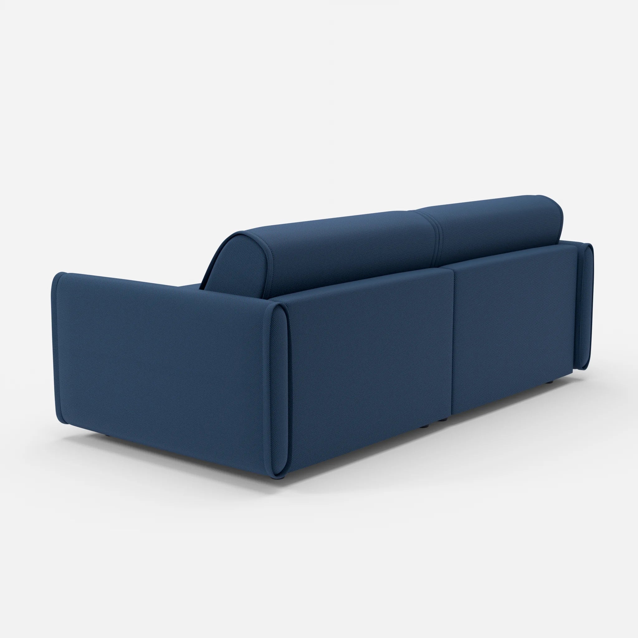 2 Sitzer Sofa Belleform 1 novumamur in Navy von hinten