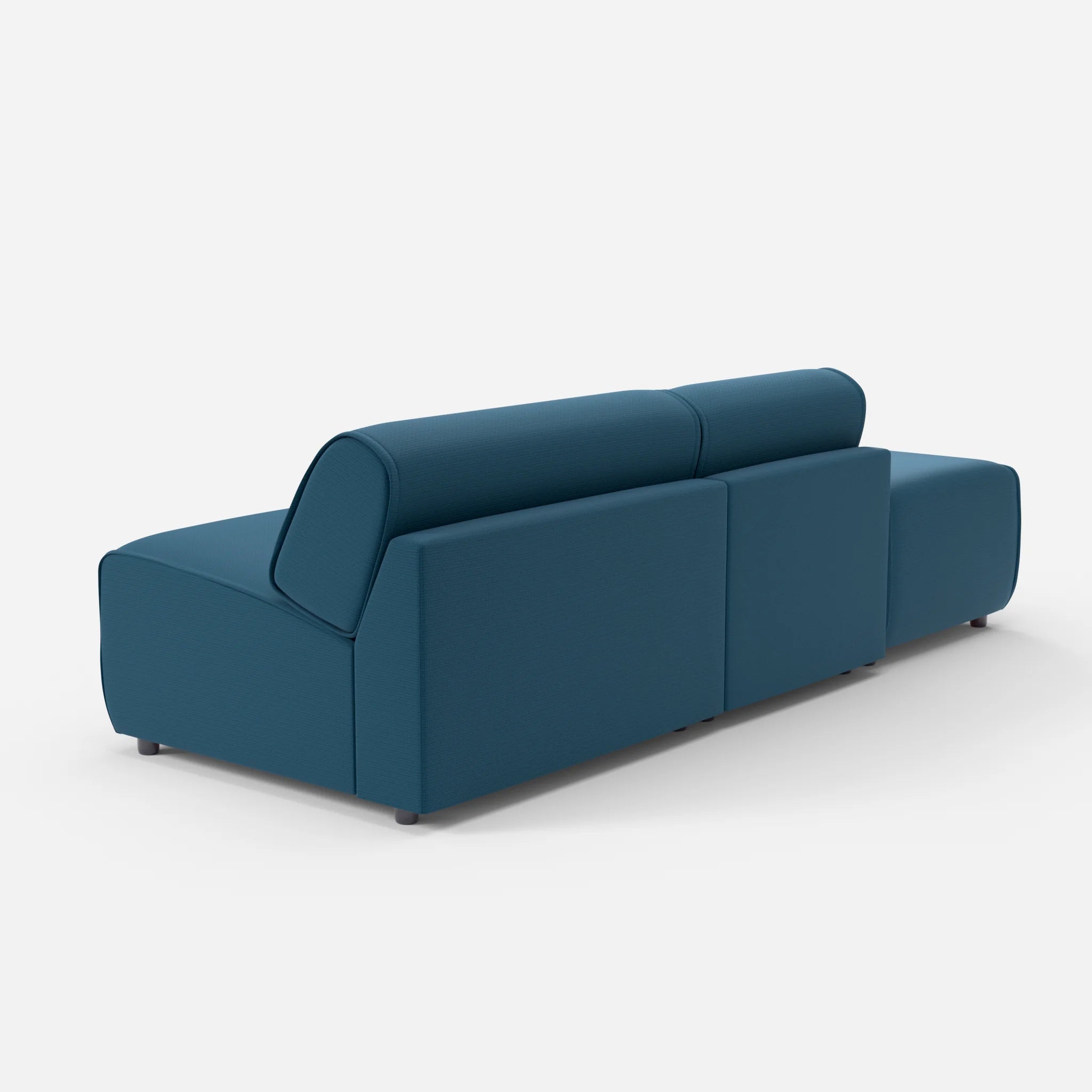 2 Sitzer Sofa Belleform mit offener Seite links 1 nabucco6075 in Blau von hinten