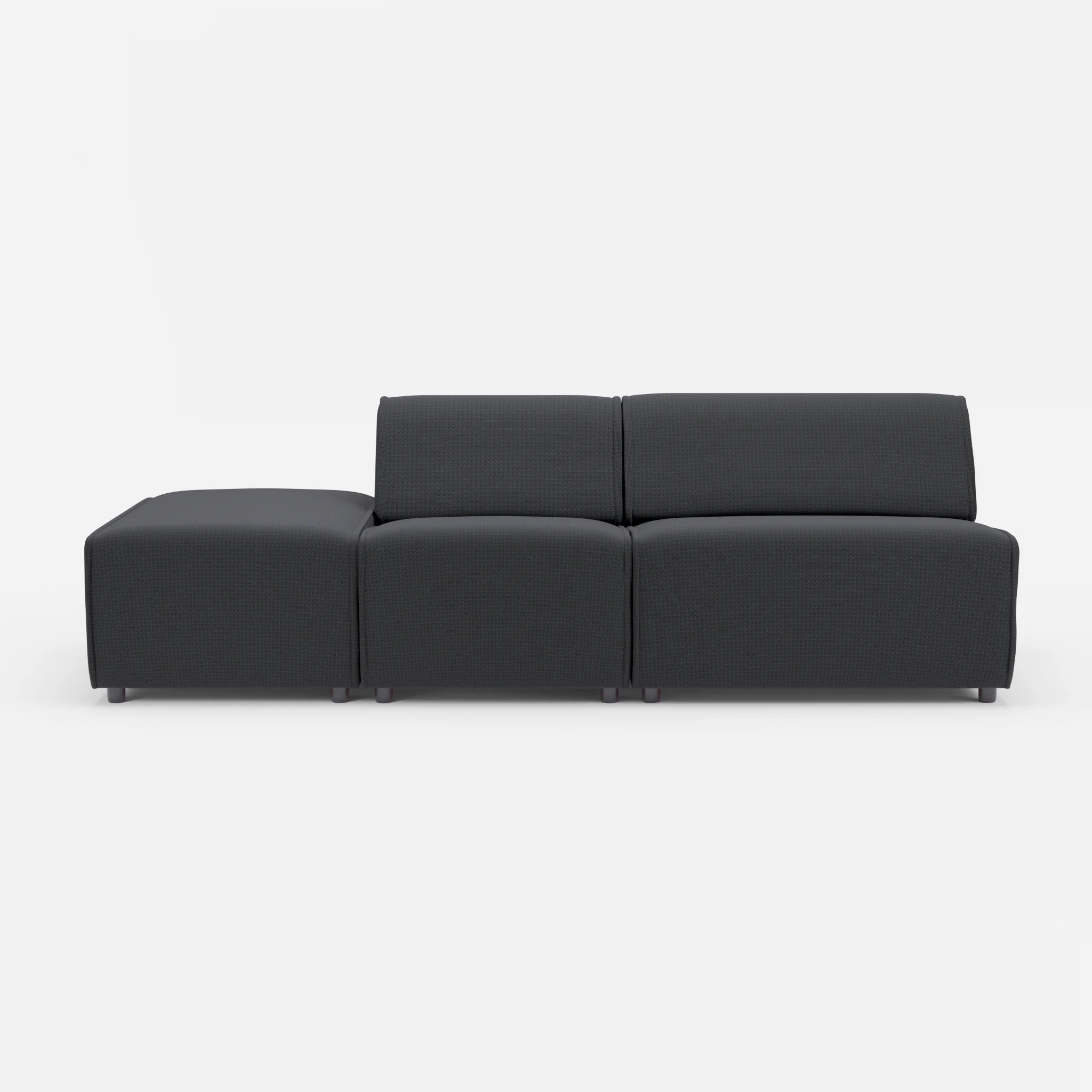 2 Sitzer Sofa Belleform mit offener Seite links 1 nabucco8019 in Anthrazit von vorne