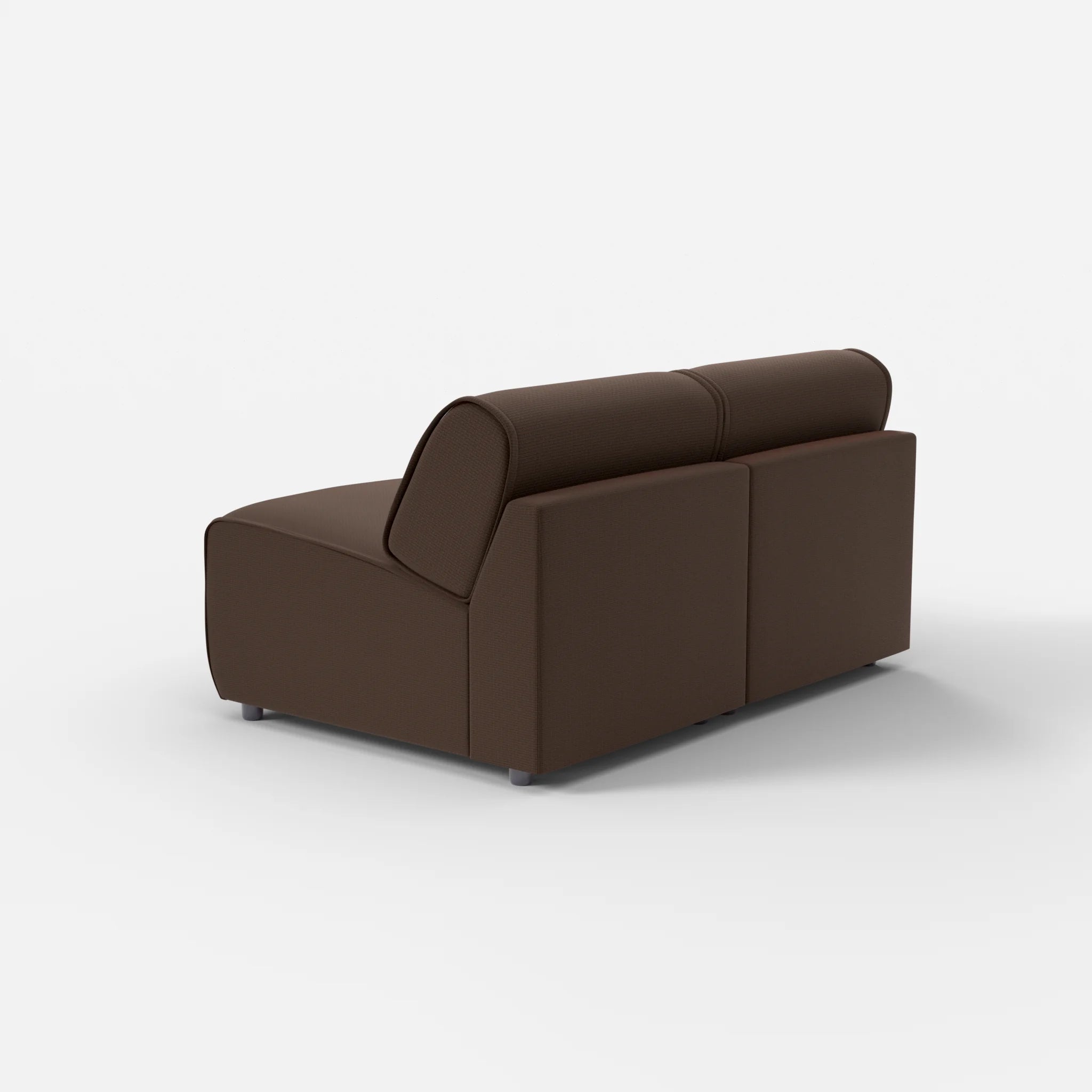 2 Sitzer Sofa Belleform ohne Armlehne 1 nabucco2022 in Dunkelbraun von hinten