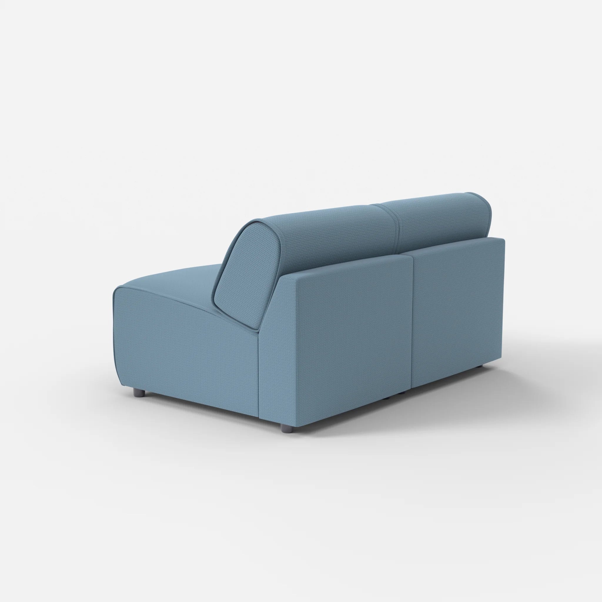 2 Sitzer Sofa Belleform ohne Armlehne 1 nabucco6043 in Blau von hinten