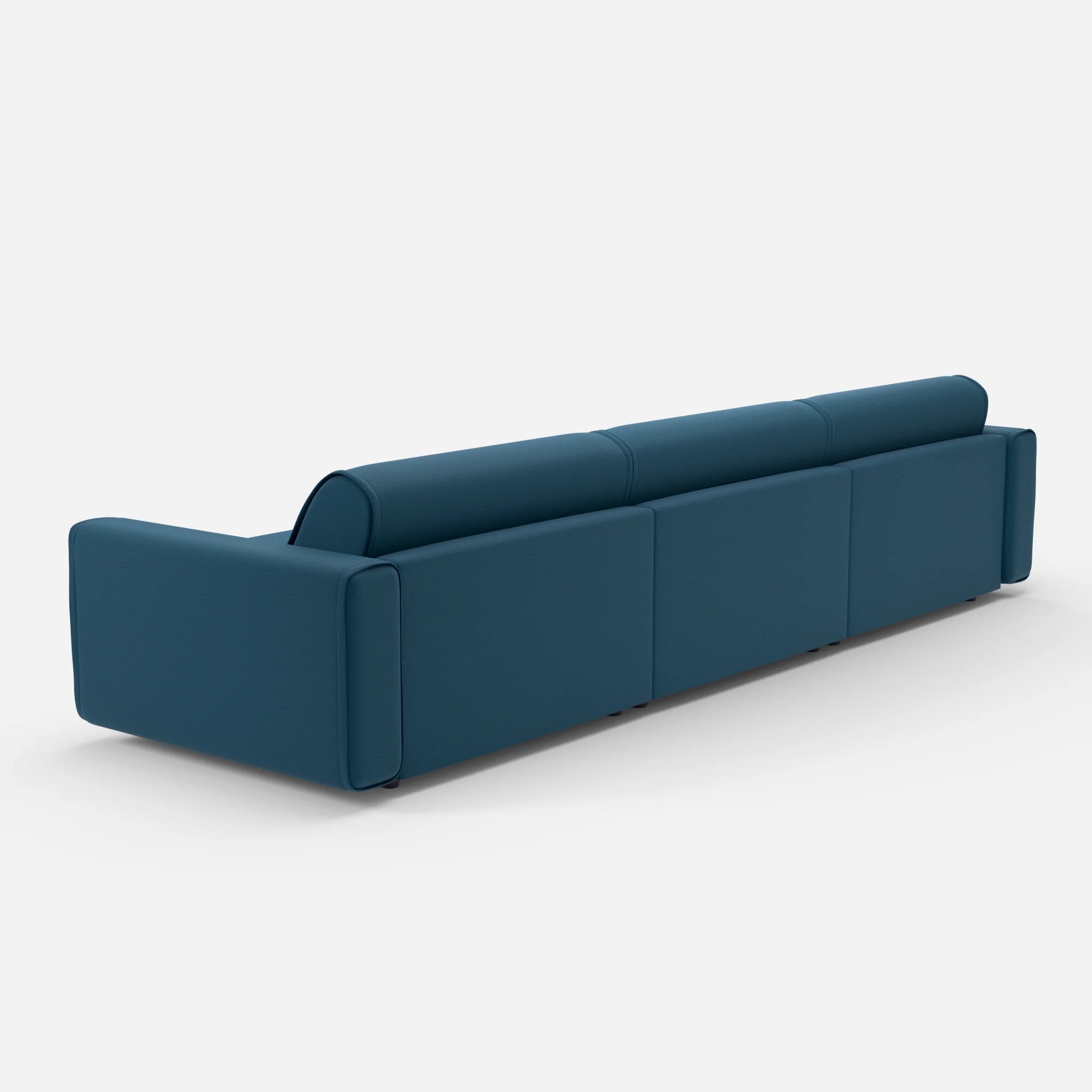 3 Sitzer Sofa Belleform 1 nabucco6075 in Blau von hinten