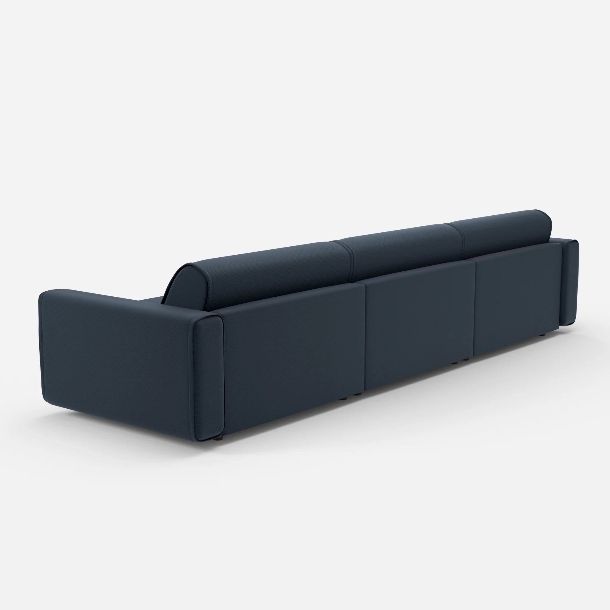 3 Sitzer Sofa Belleform 1 nabucco6098 in Dunkelblau von hinten