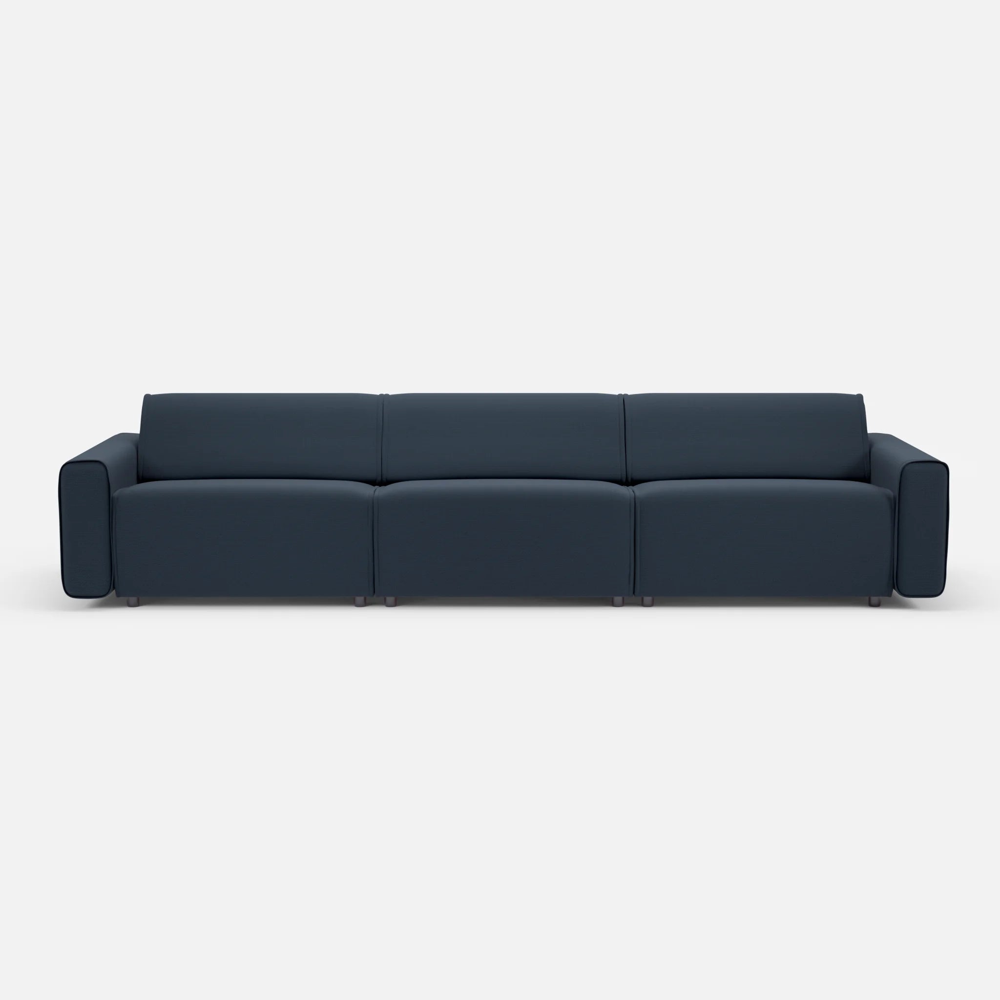 3 Sitzer Sofa Belleform 1 nabucco6098 in Dunkelblau von vorne