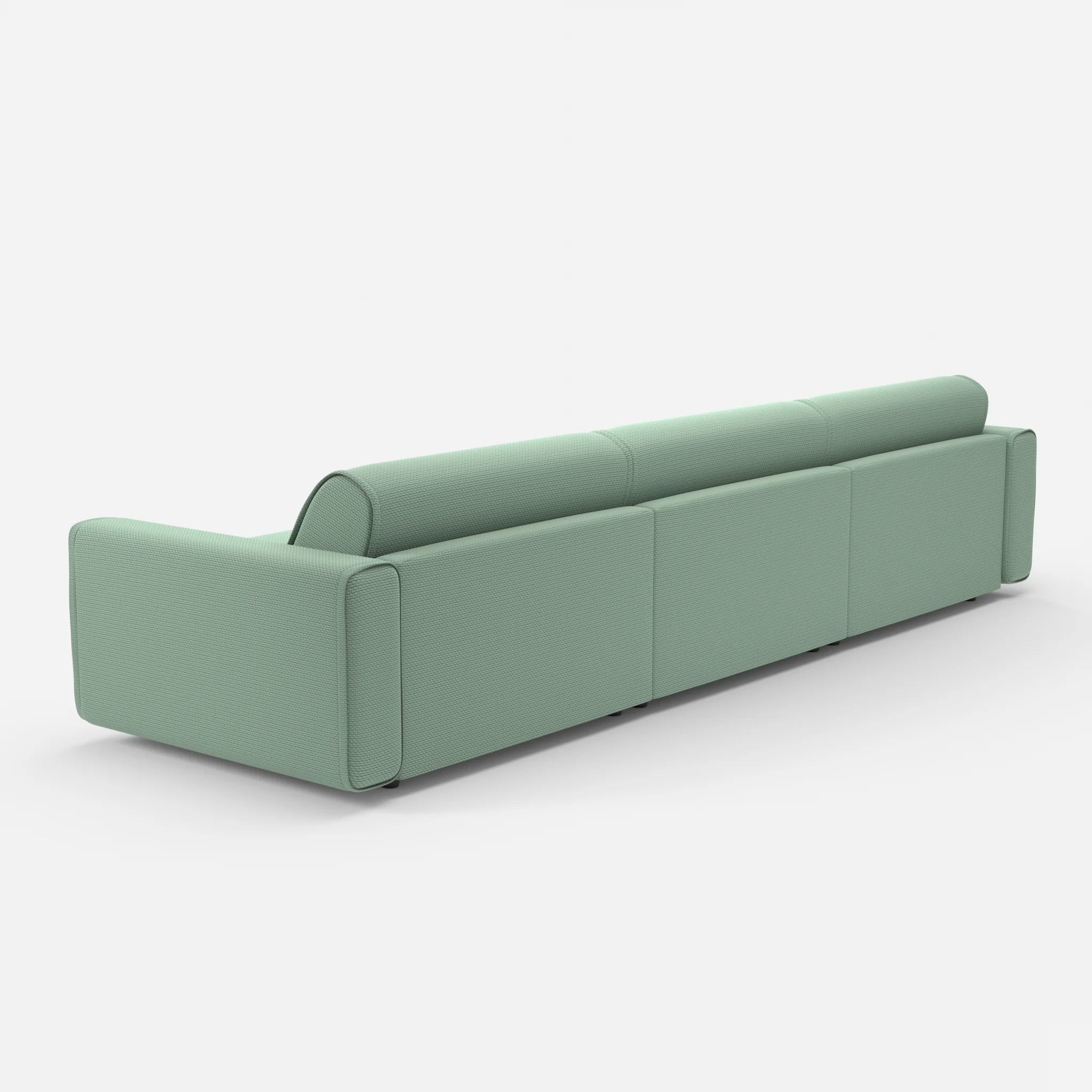 3 Sitzer Sofa Belleform 1 nabucco7030 in Türkis von hinten