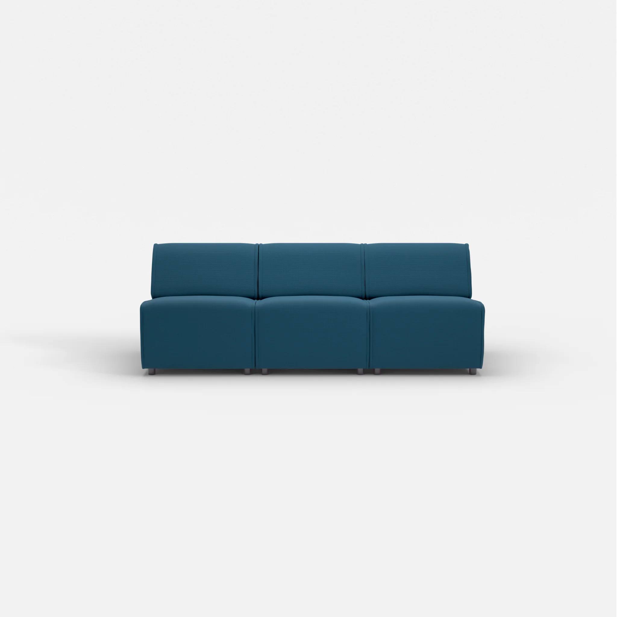 3 Sitzer Sofa Belleform ohne Armlehne 1 nabucco6075 in Blau von vorne