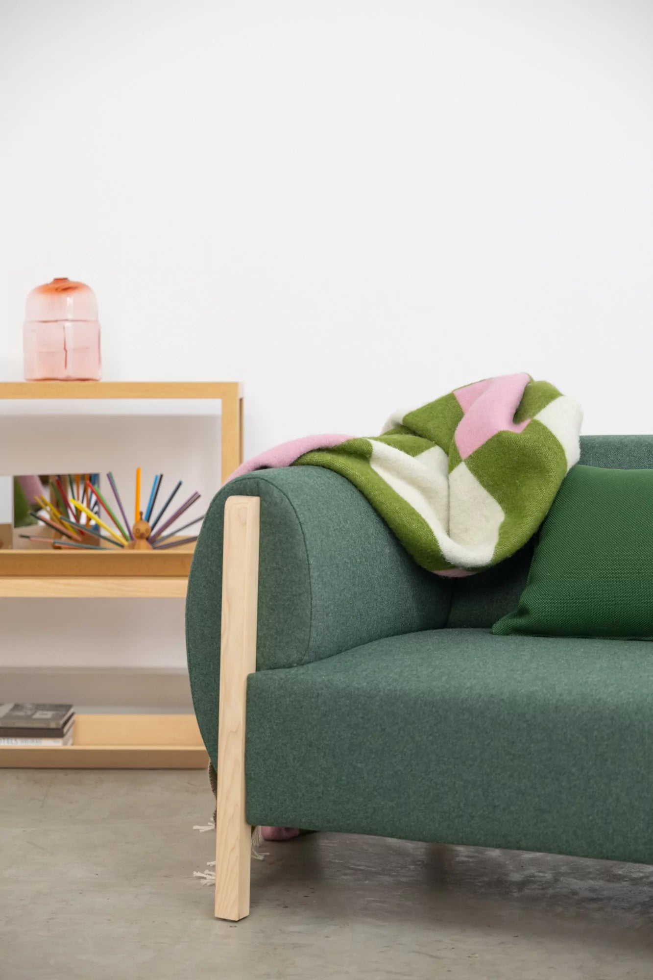 Sofa Mallow in grün