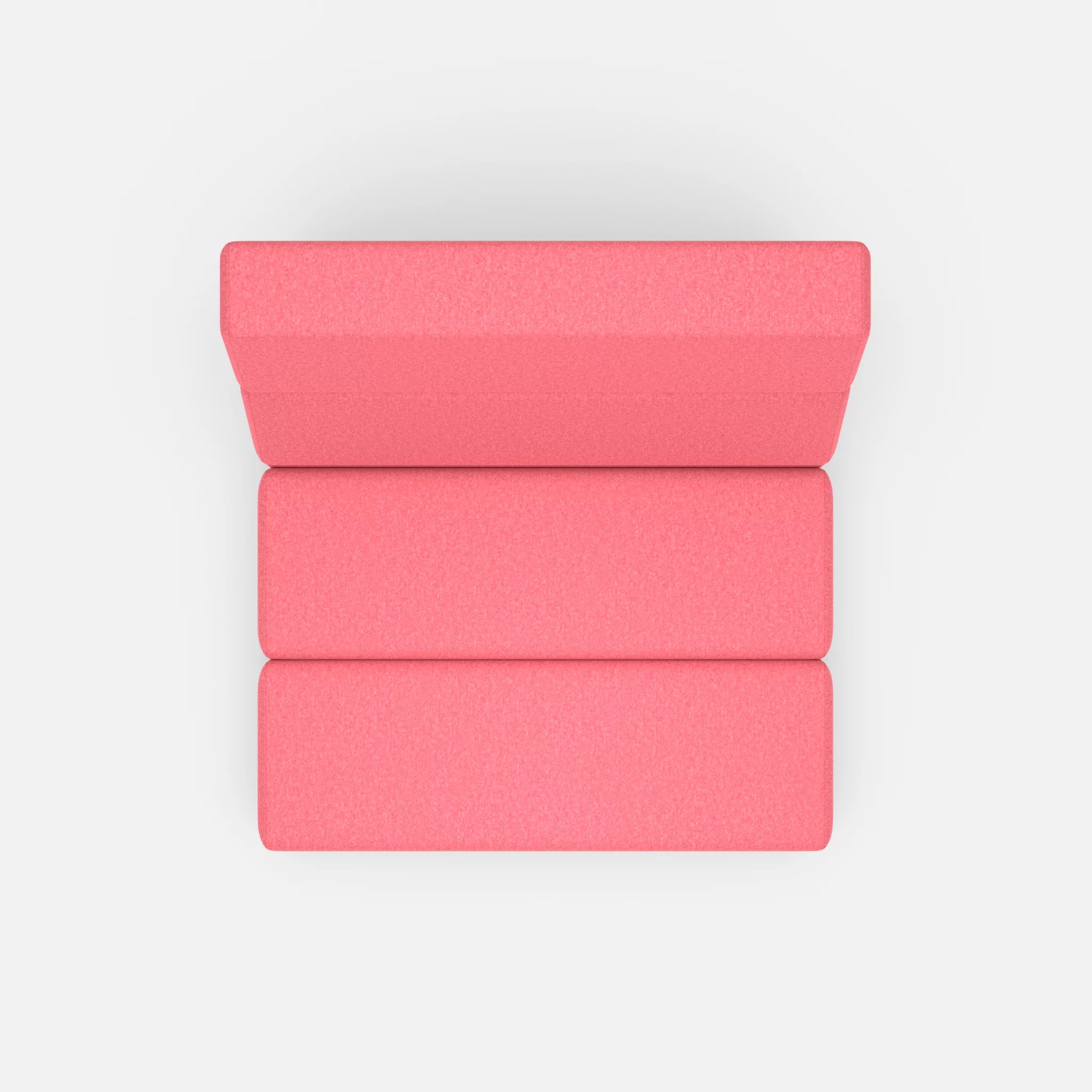 1 Sitzer Sofa Bricks 1 dama0083 in Pink von oben