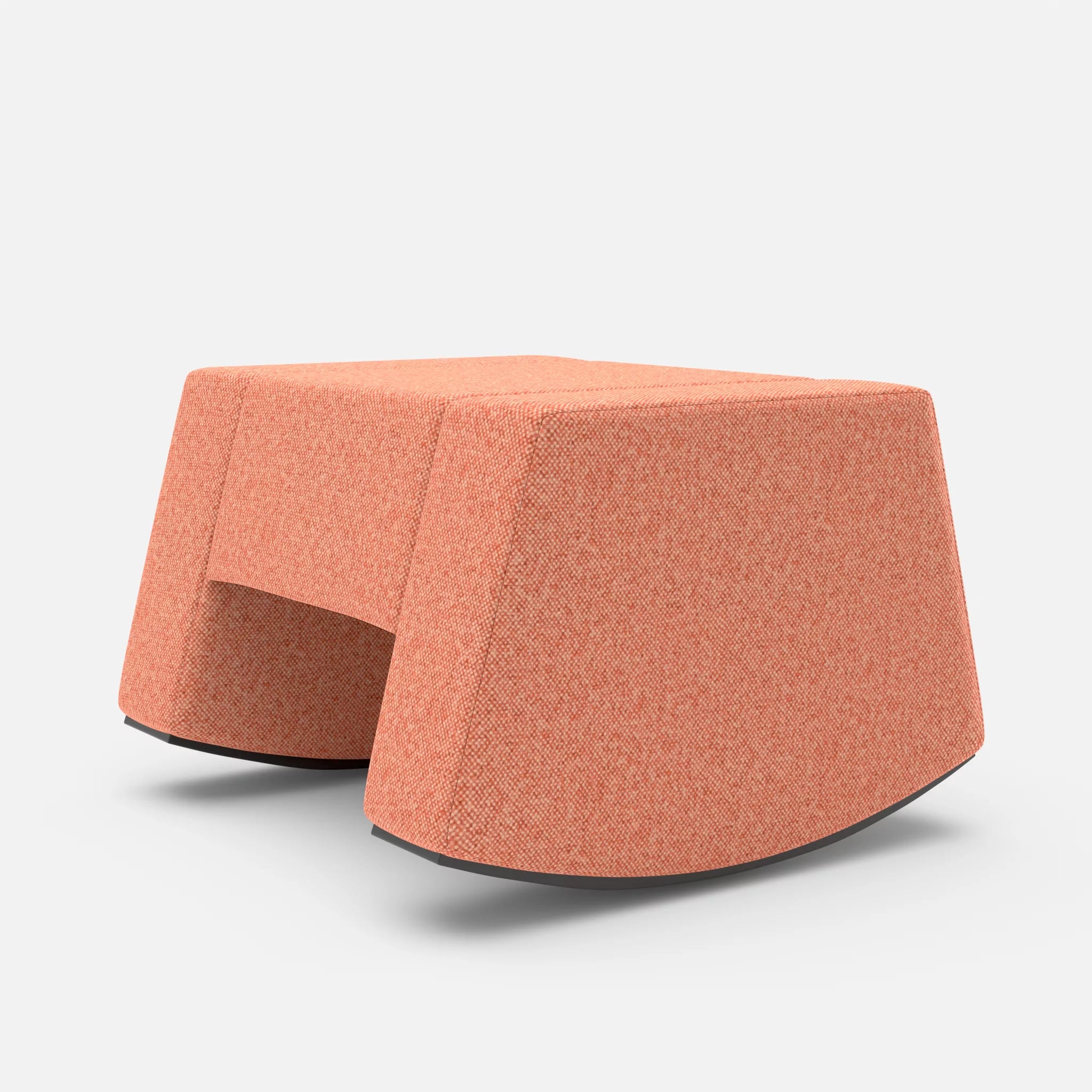Schaukelhocker Softrocker celia0217 in Orange von hinten