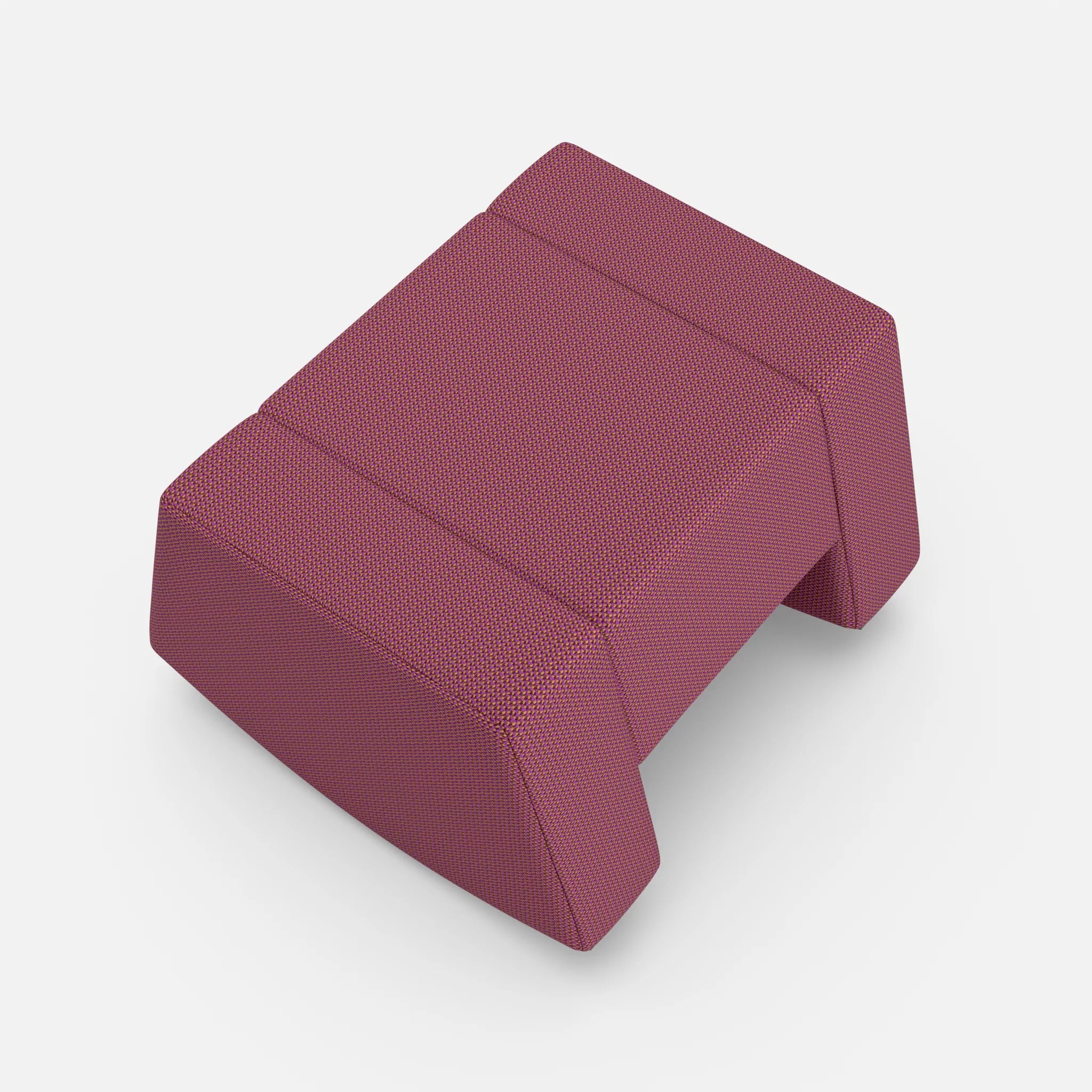 Schaukelhocker Softrocker credobreva in Violett von oben