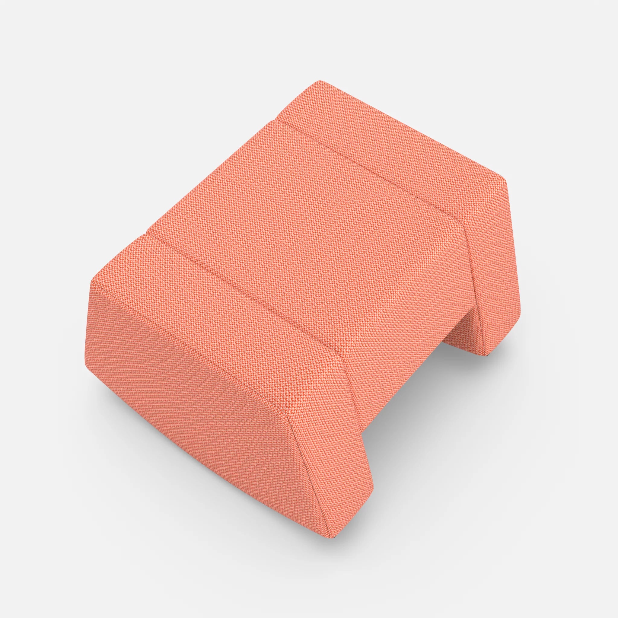 Schaukelhocker Softrocker credograpefruit in Coral von oben