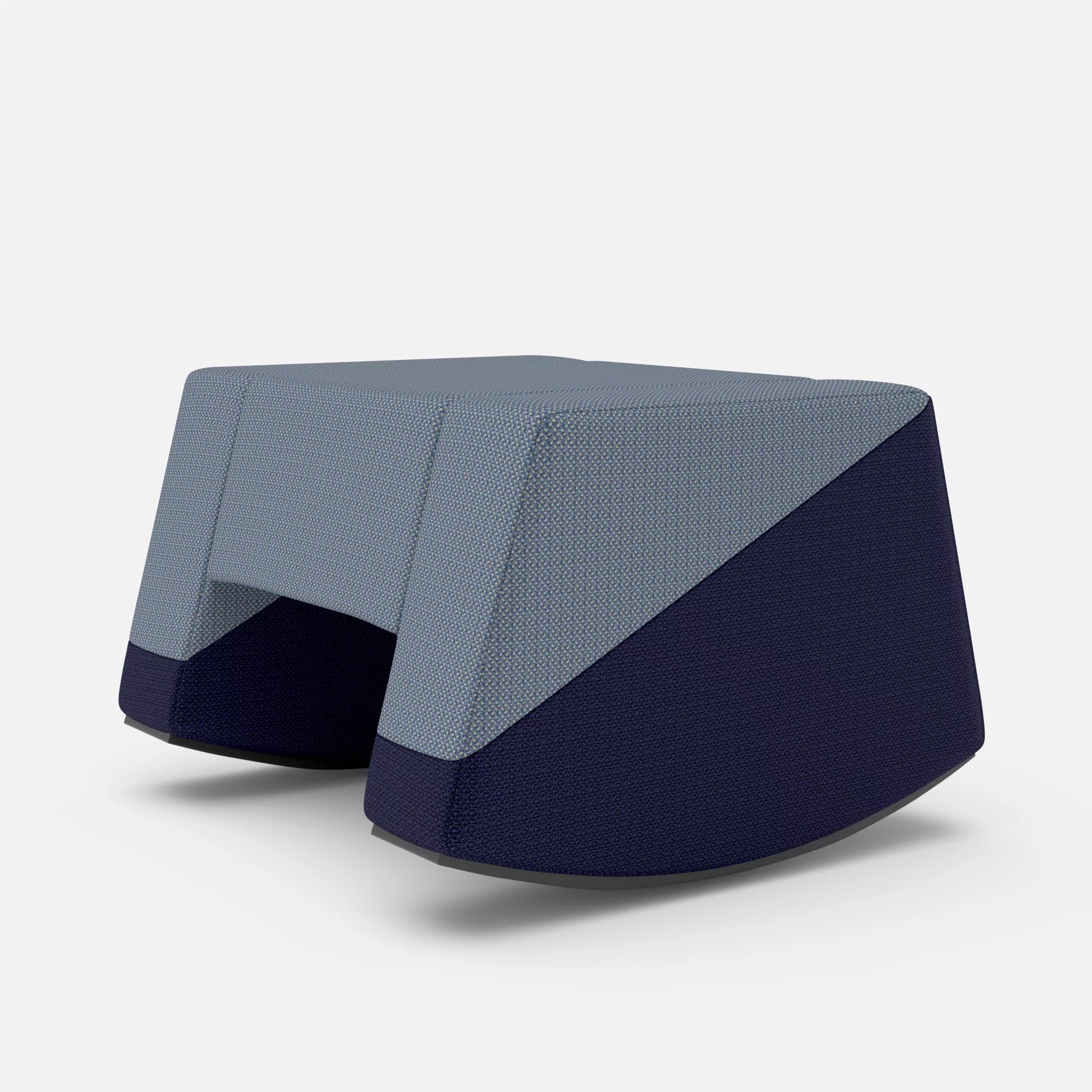 Schaukelhocker Softrocker credosea-credonavy in Blau und Navy von hinten