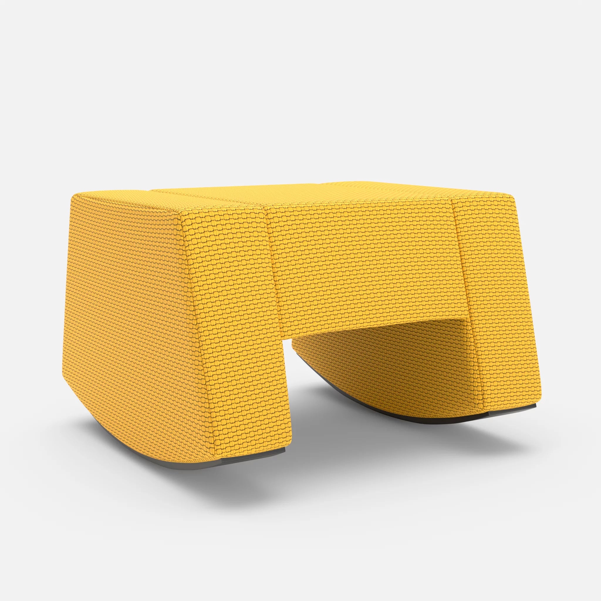 Schaukelhocker Softrocker nabucco3019 in Curry von vorne