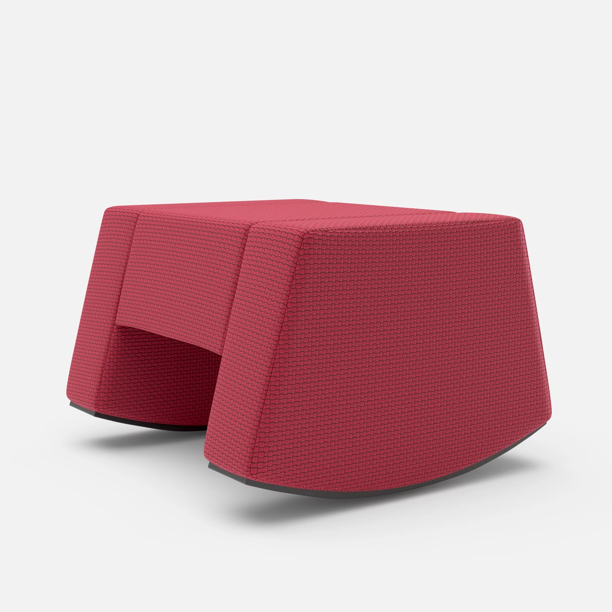 Schaukelhocker Softrocker nabucco4021 in Rot von hinten