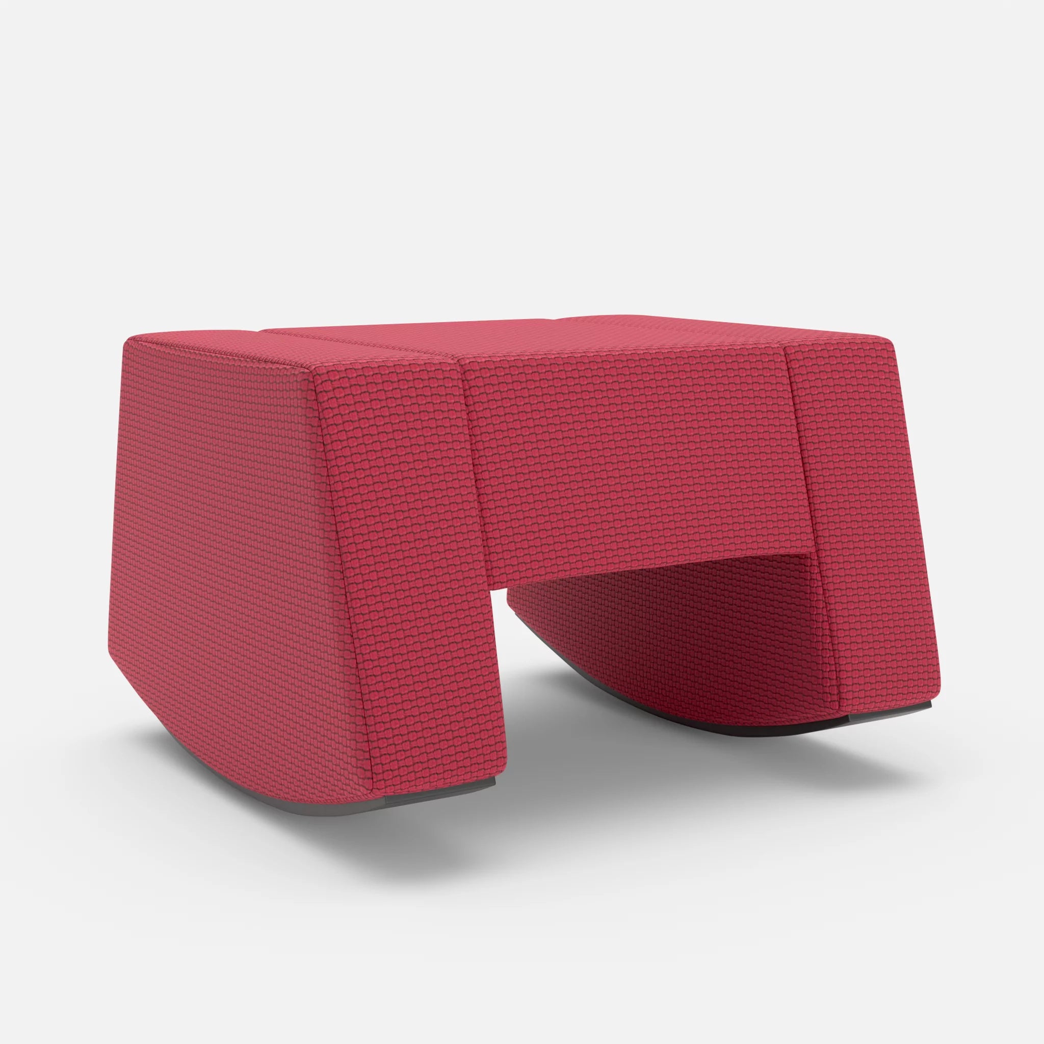 Schaukelhocker Softrocker nabucco4021 in Rot von vorne