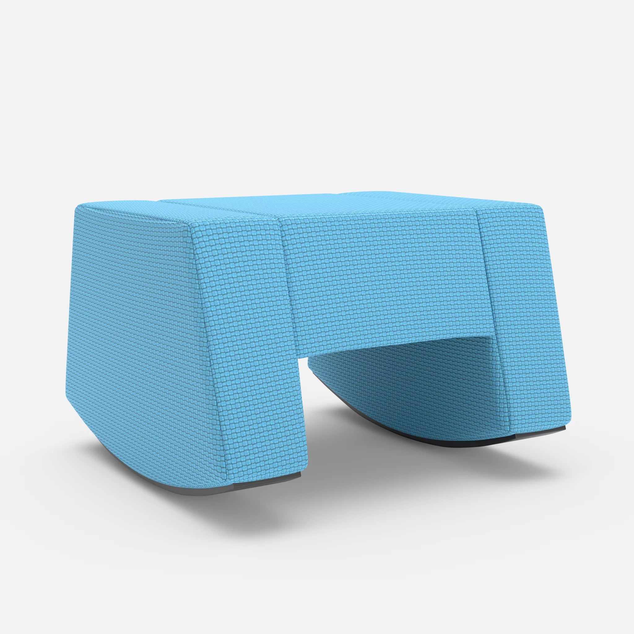 Schaukelhocker Softrocker nabucco6043 in Blau von vorne