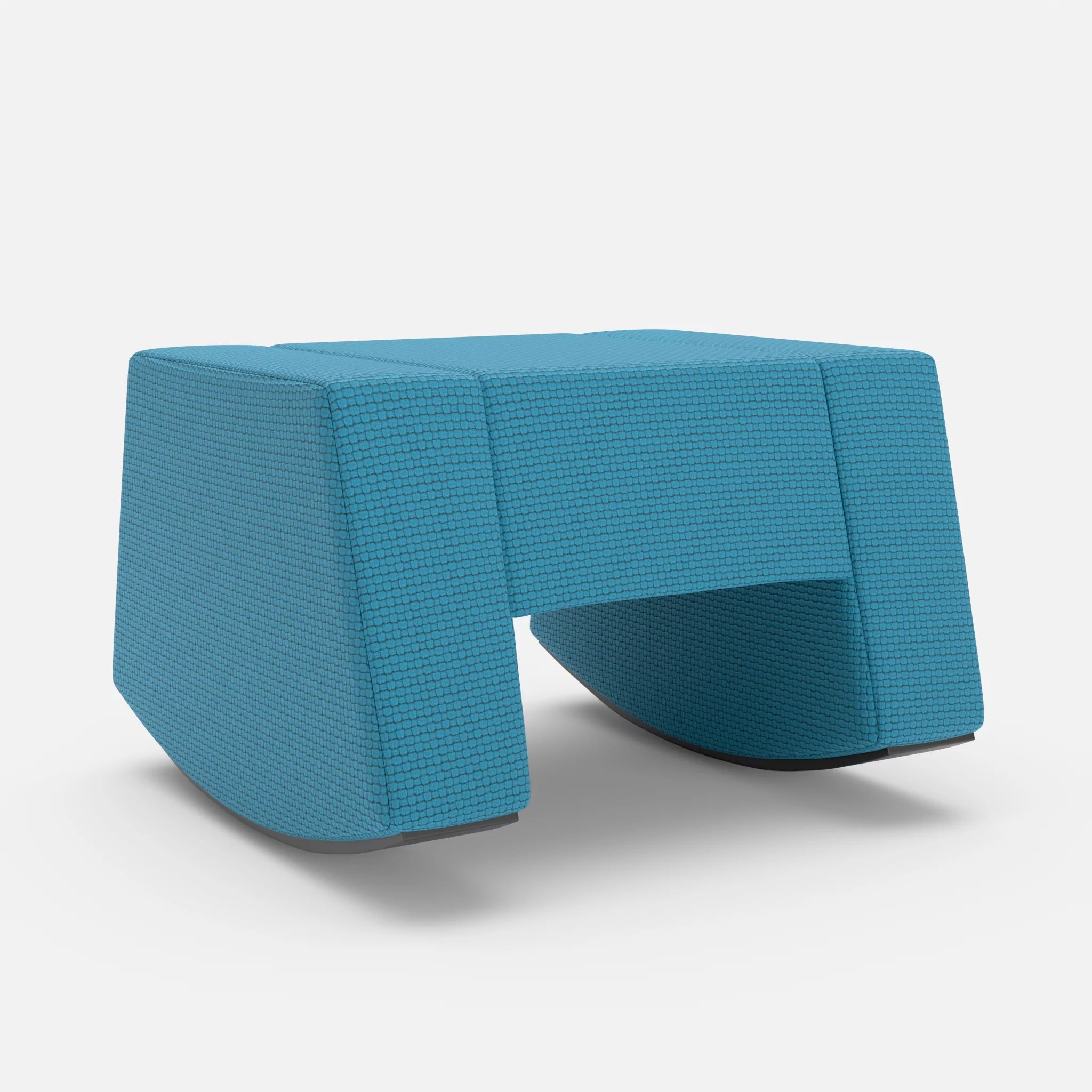 Schaukelhocker Softrocker nabucco6075 in Blau von vorne