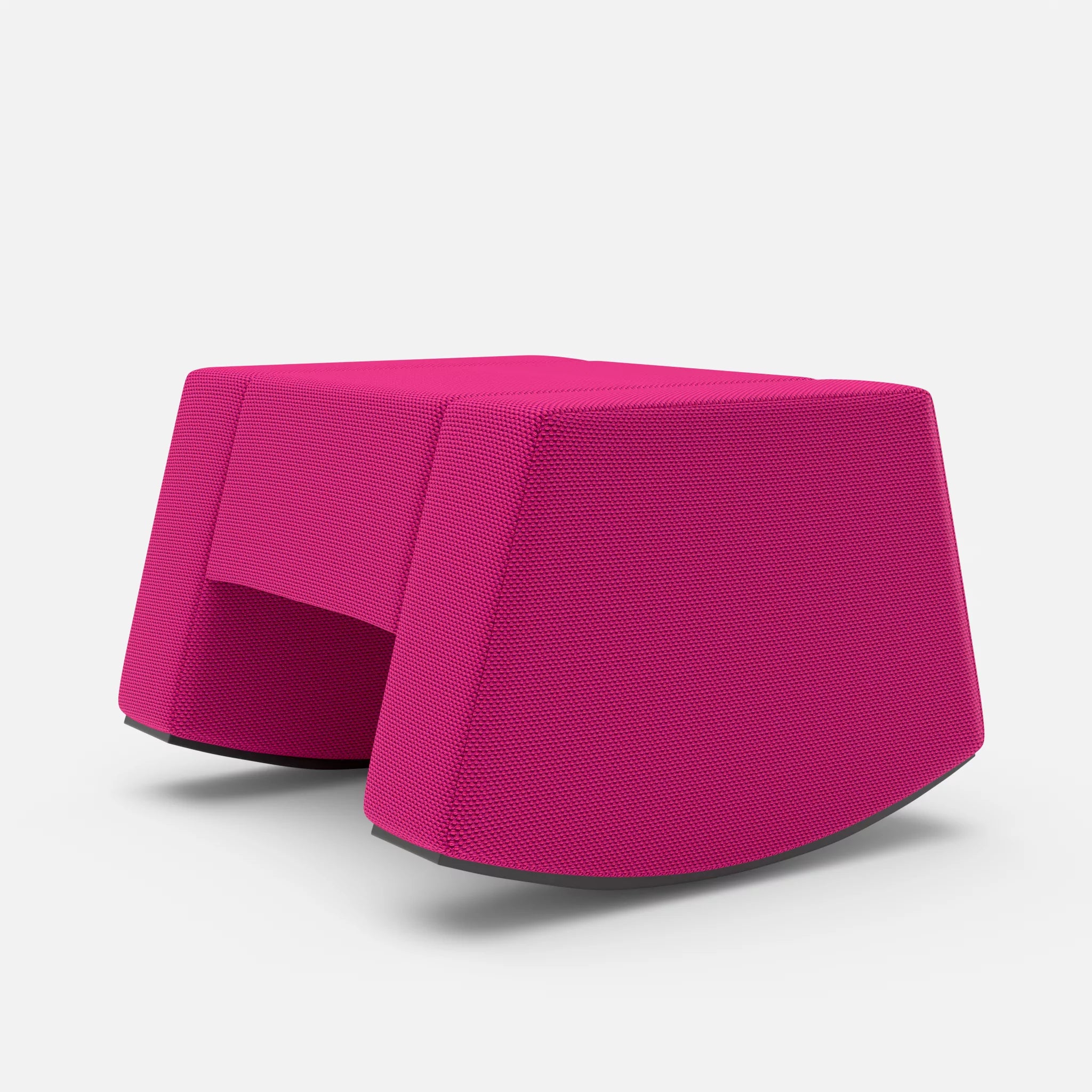 Schaukelhocker Softrocker novummagenta in Magenta von hinten