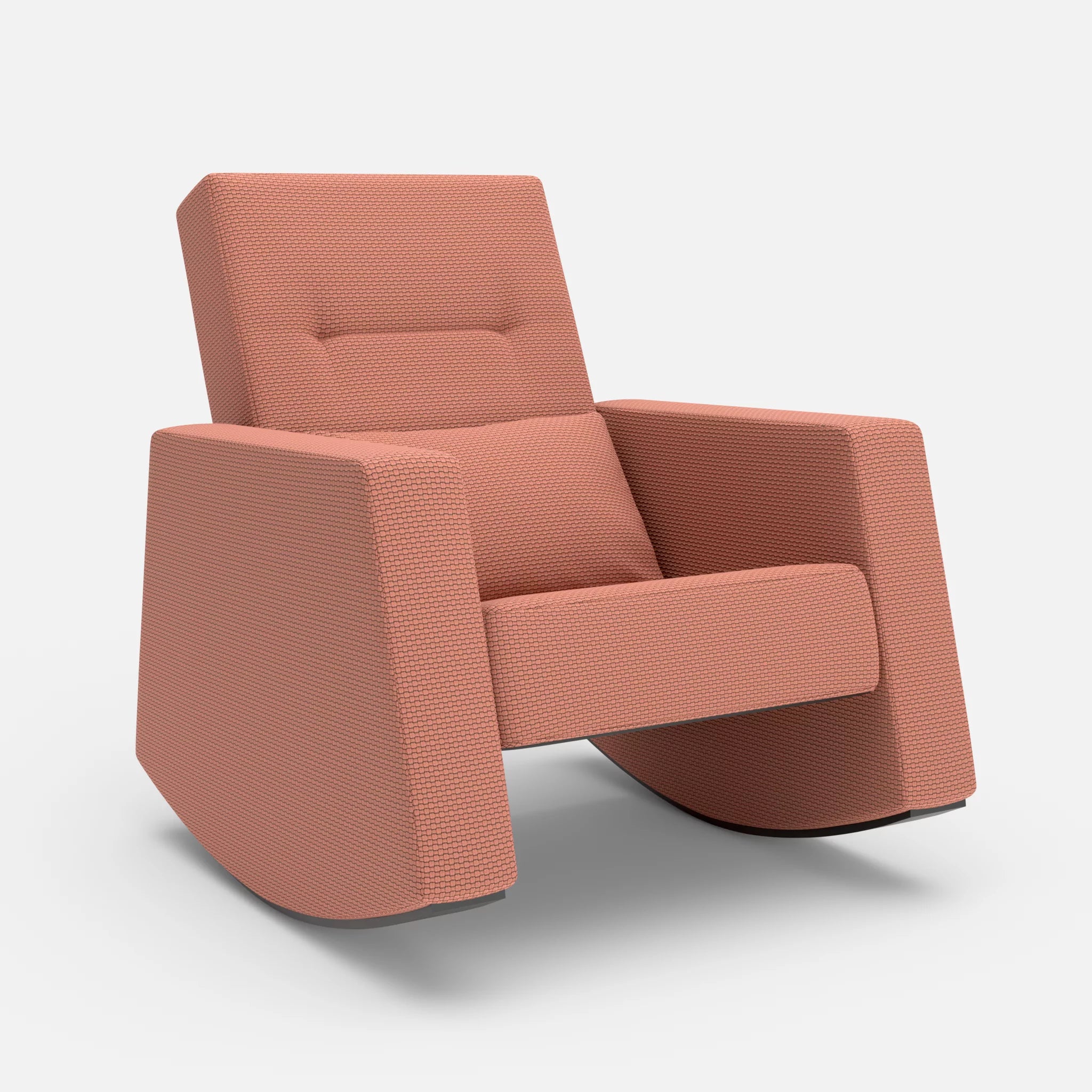 Schaukelsessel Softrocker nabucco4037 in Terracotta von vorne