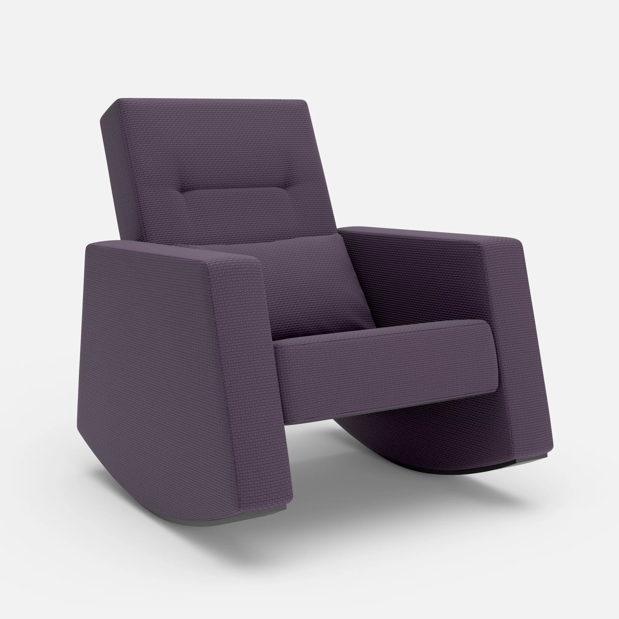 Schaukelsessel Softrocker nabucco5004 in Violett von vorne