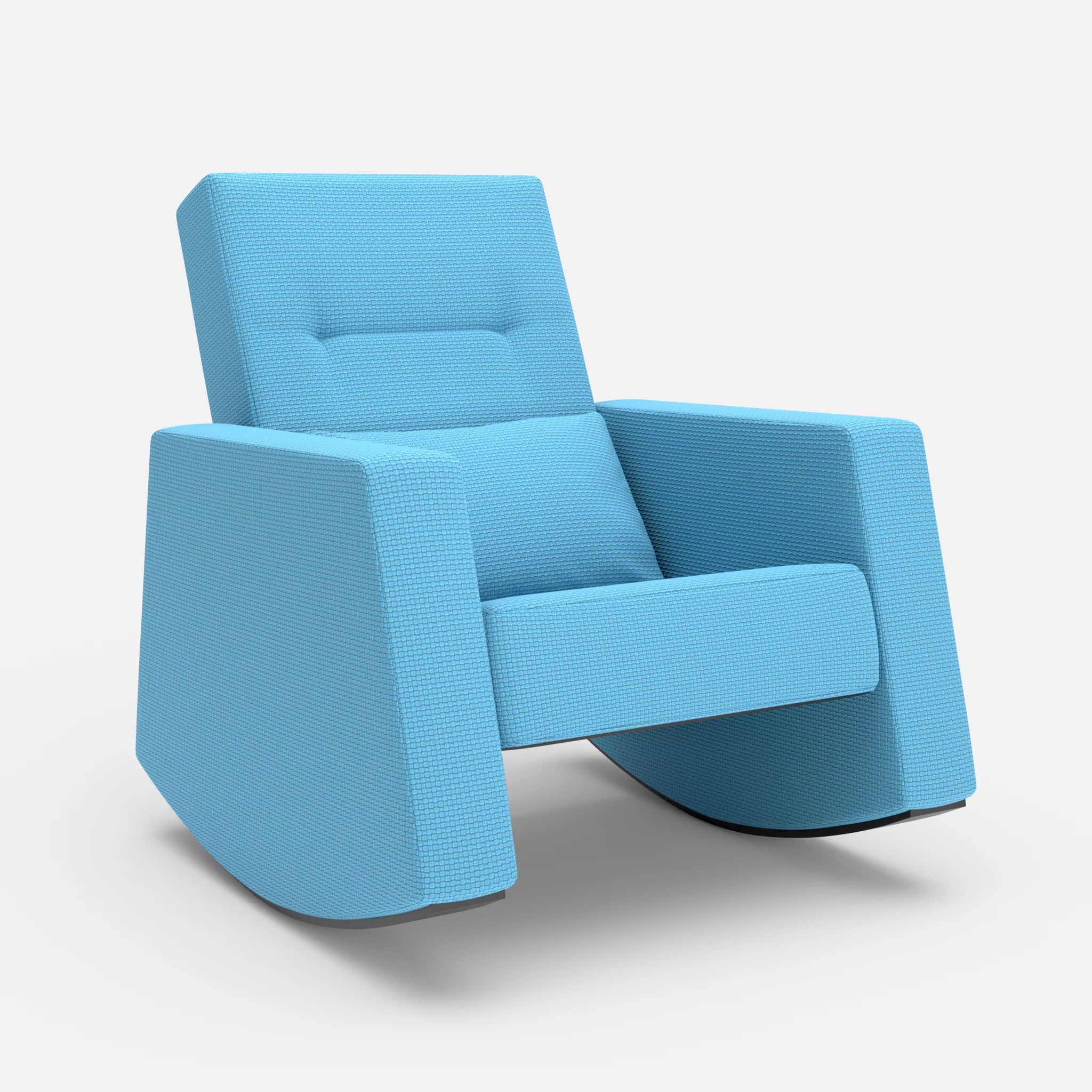 Schaukelsessel Softrocker nabucco6043 in Blau von vorne