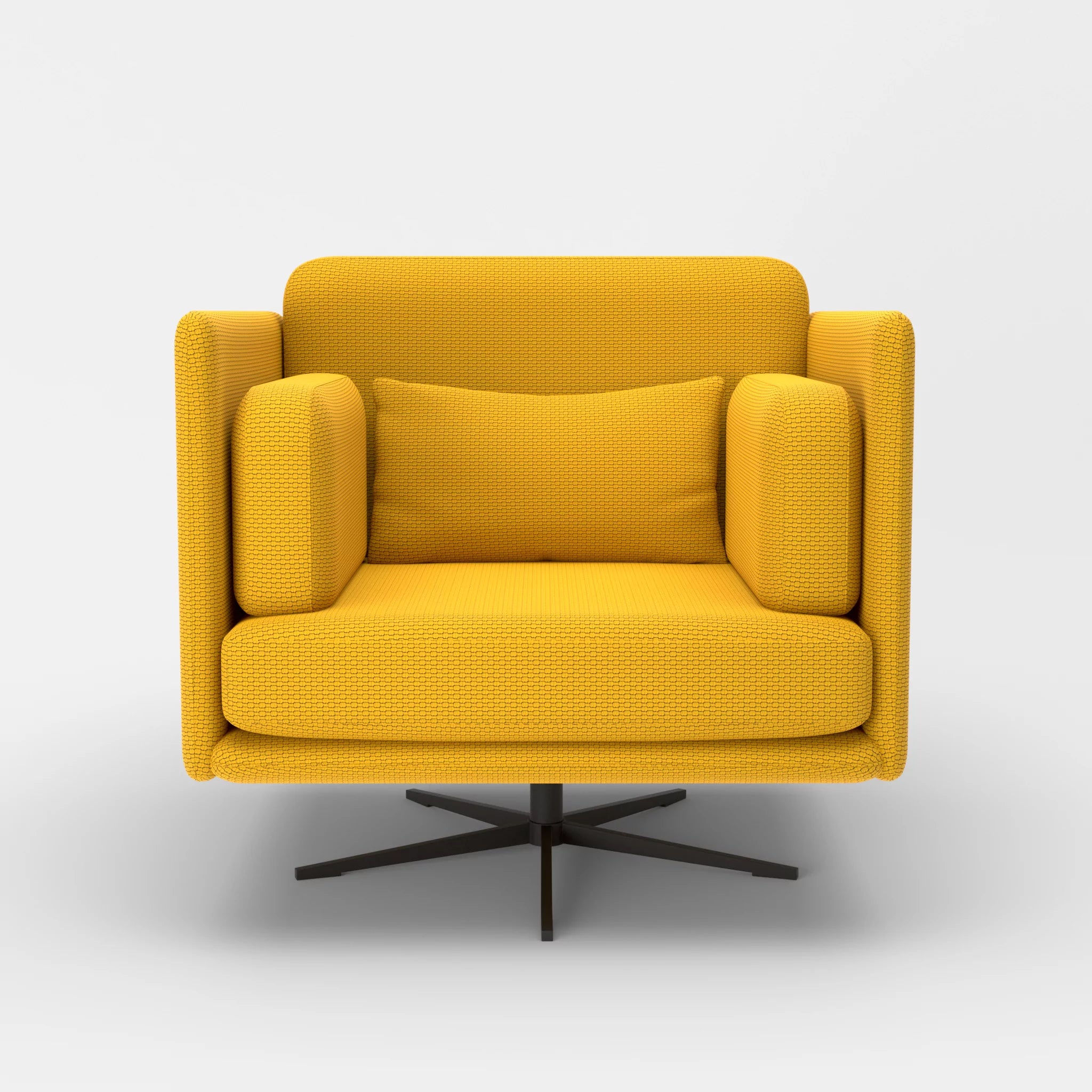Loungesessel Egon nabucco3019-nabucco3019 in Curry und Curry von vorne