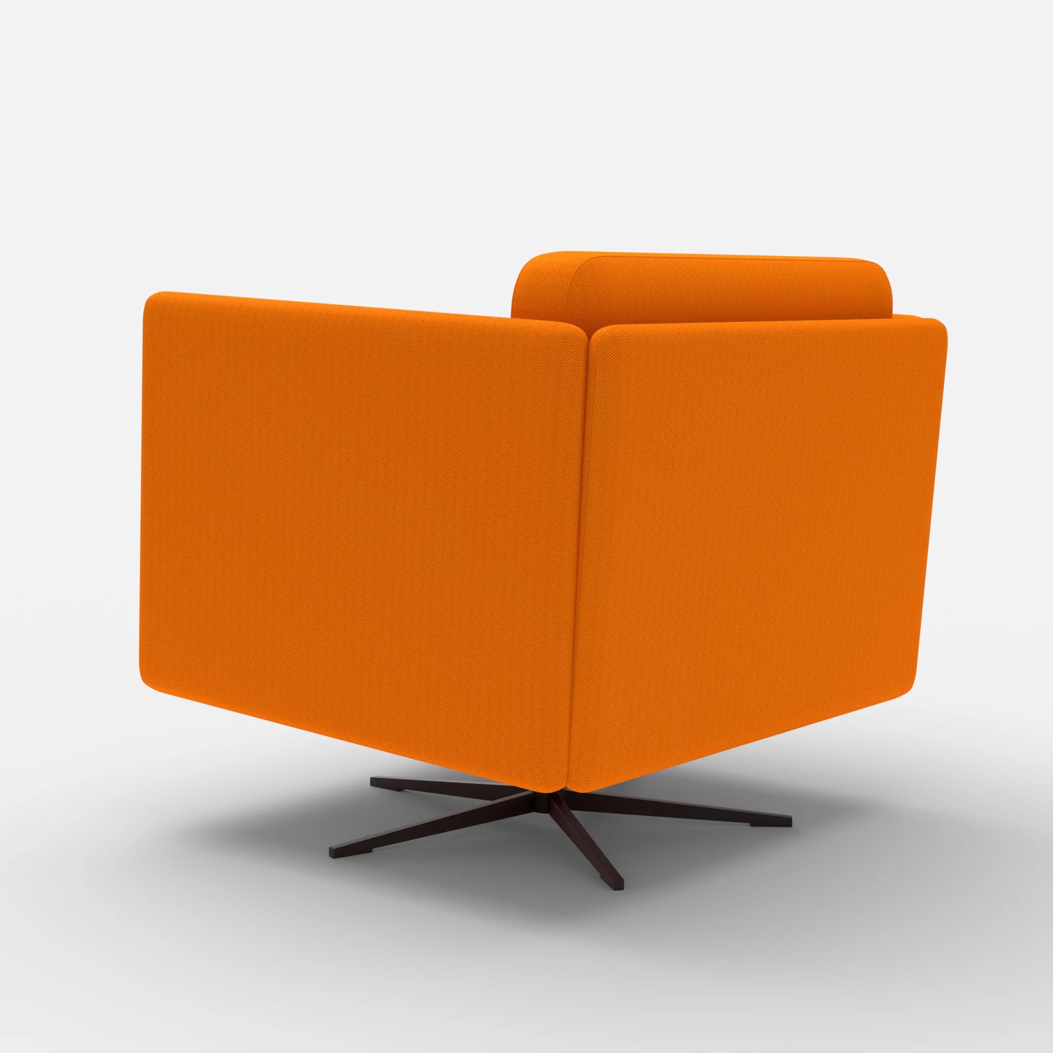Loungesessel Egon radio3082-radio3082 in Orange und Orange von hinten