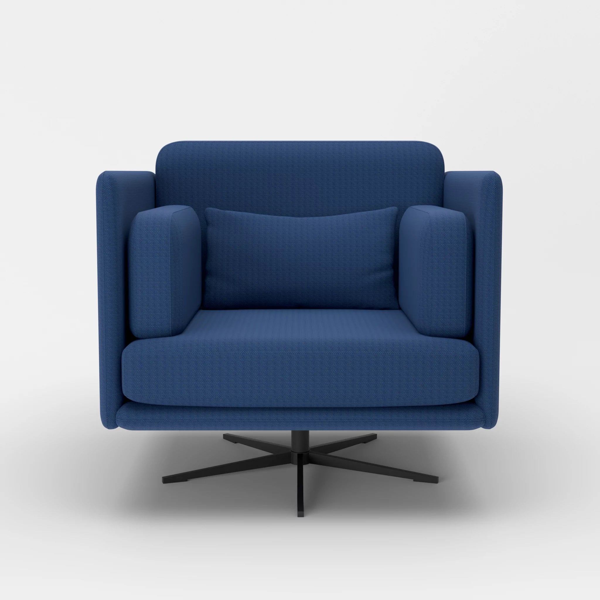 Loungesessel Egon radio6598-radio6598 in Navy und Navy von vorne